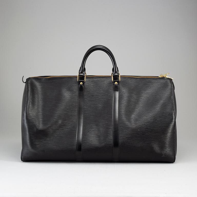 LOUIS VUITTON, 'Keepall Epi 55'.