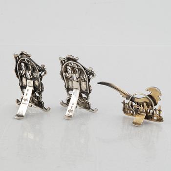 Silver, 22 pieces, including GW Shiebler, New York circa 1900.