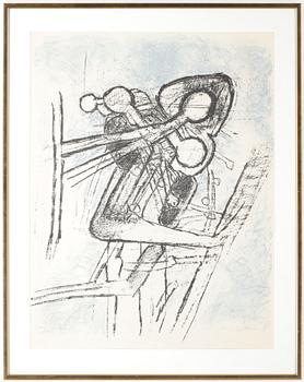 Roberto Matta · ROBERTO MATTA, färglitografi, numrerad 13/100 och signerad.