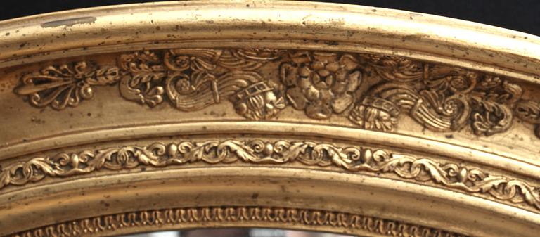 SPEGEL, senempire, Danmark, 1800-talets mitt.