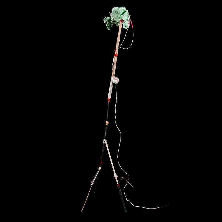 TEEMU SALONEN, a 'Badassjoki Miami' sculpture/floor lamp signed Teemu Salonen 2016.