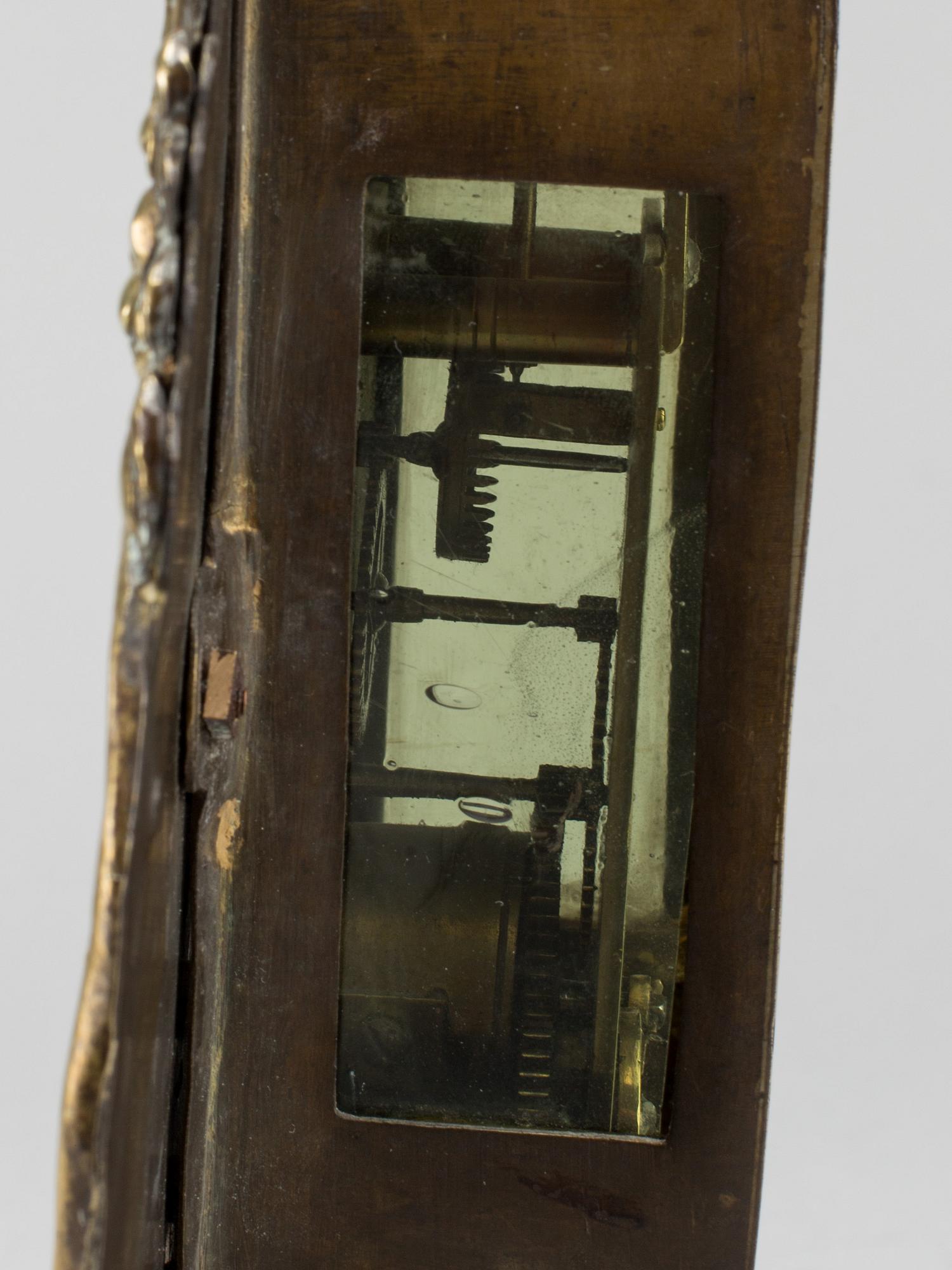A LONDON PETER GARON CLOCK.
