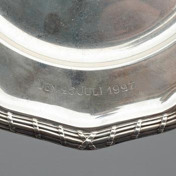 FAT, ett par, silver, K. Anderson, Stockholm 1915. Totvikt ca 340 gram.