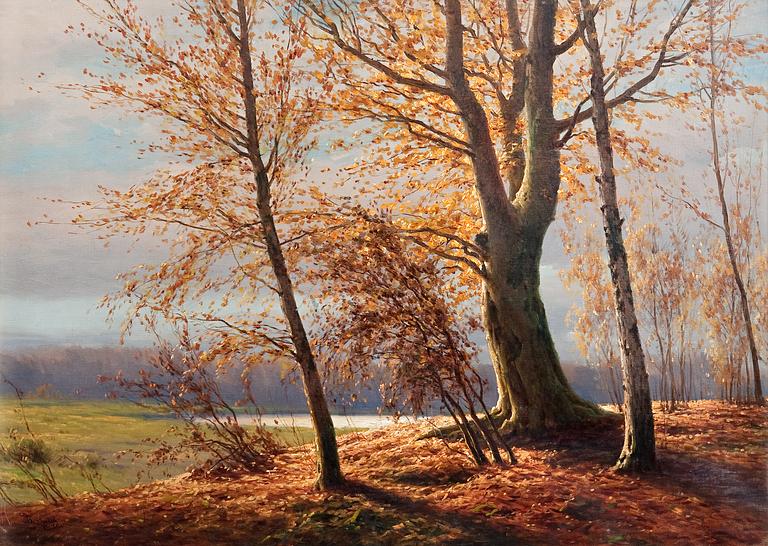 Boris Bessonoff, AUTUMN VIEW.