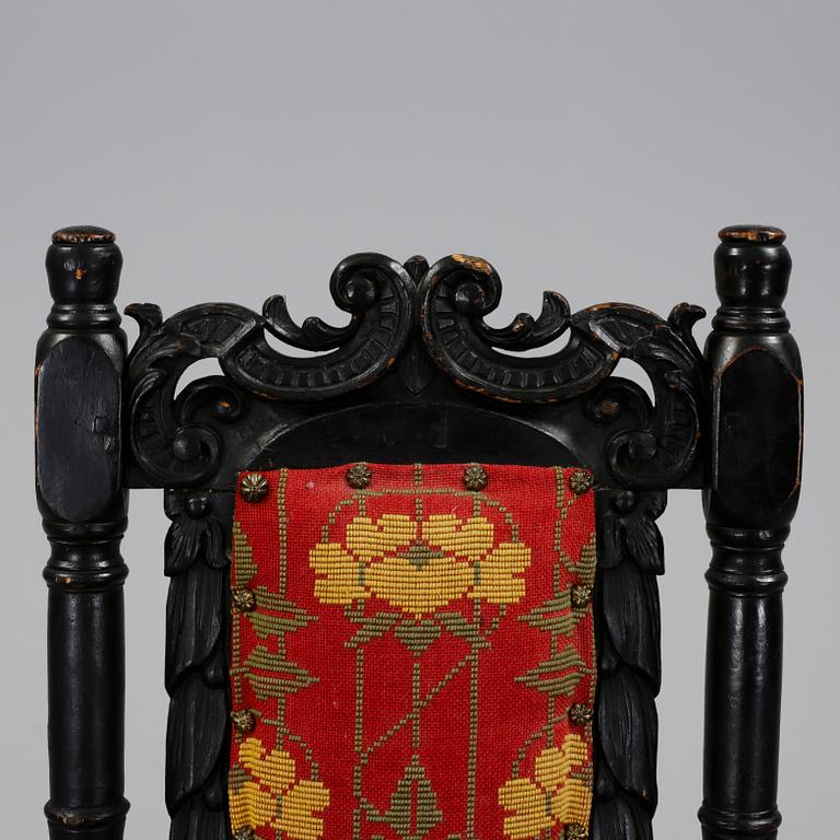 STOL, barock, 1700-talets första hälft.