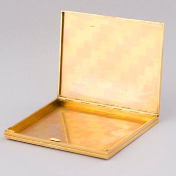 Cartier, A GOLD CASE, 18K red- and yellow gold. Cartier London 1936.