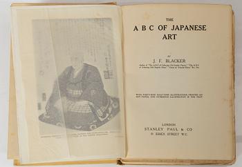 En samlares bibliotek, tre volymer, Chinese Junks, A Connoisseurs Guide to Chinese Ceramics and the ABC of Japanese Art.