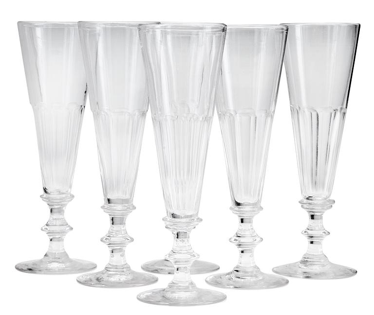 CHAMPAGNE GLASSES 6 PCS.