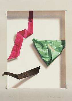 Yrjö Edelmann, lithograph in colours, 1996, signed 43/250.