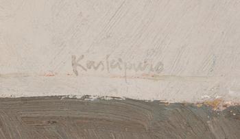PENTTI KASKIPURO, oil on board, signed.