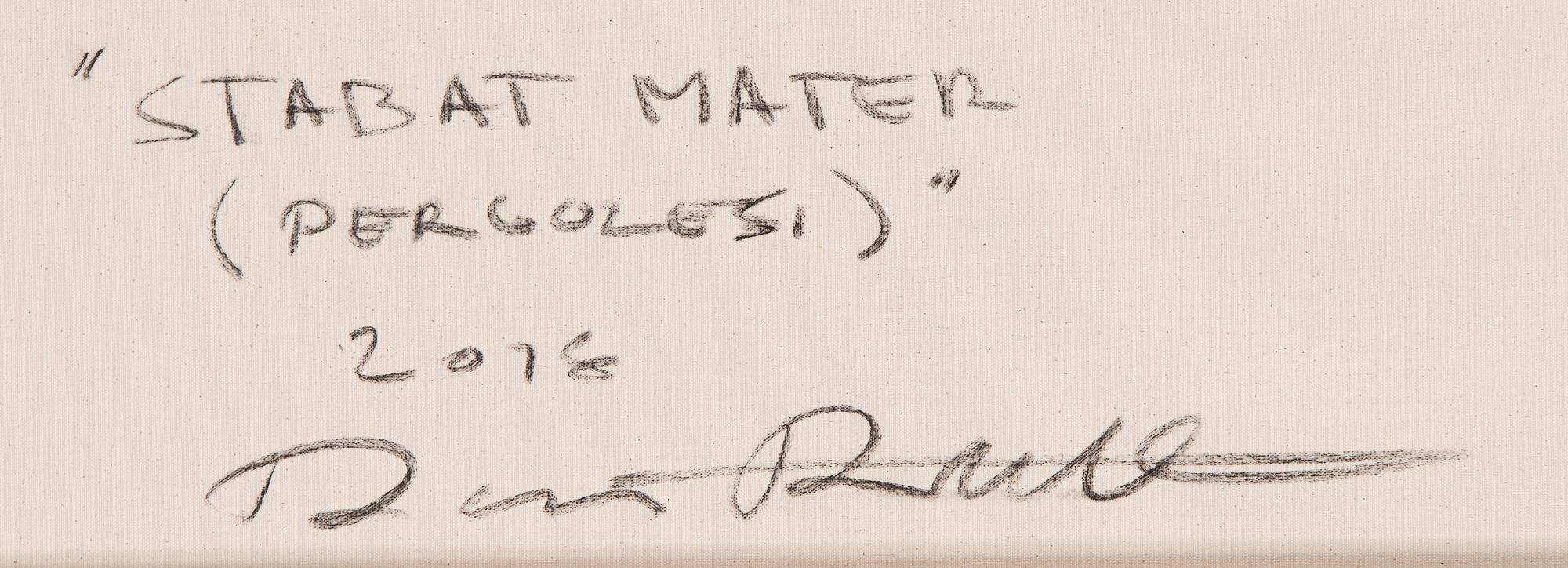 Panu Ruotsalo, "Stabat Mater (Pergolesi)".