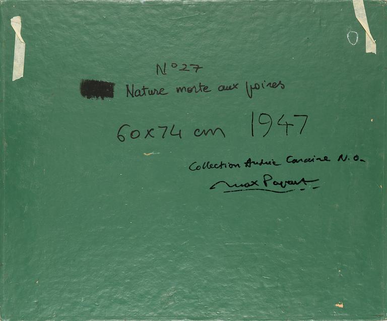 Max Papart, 'Nature Morte aux Poires'.