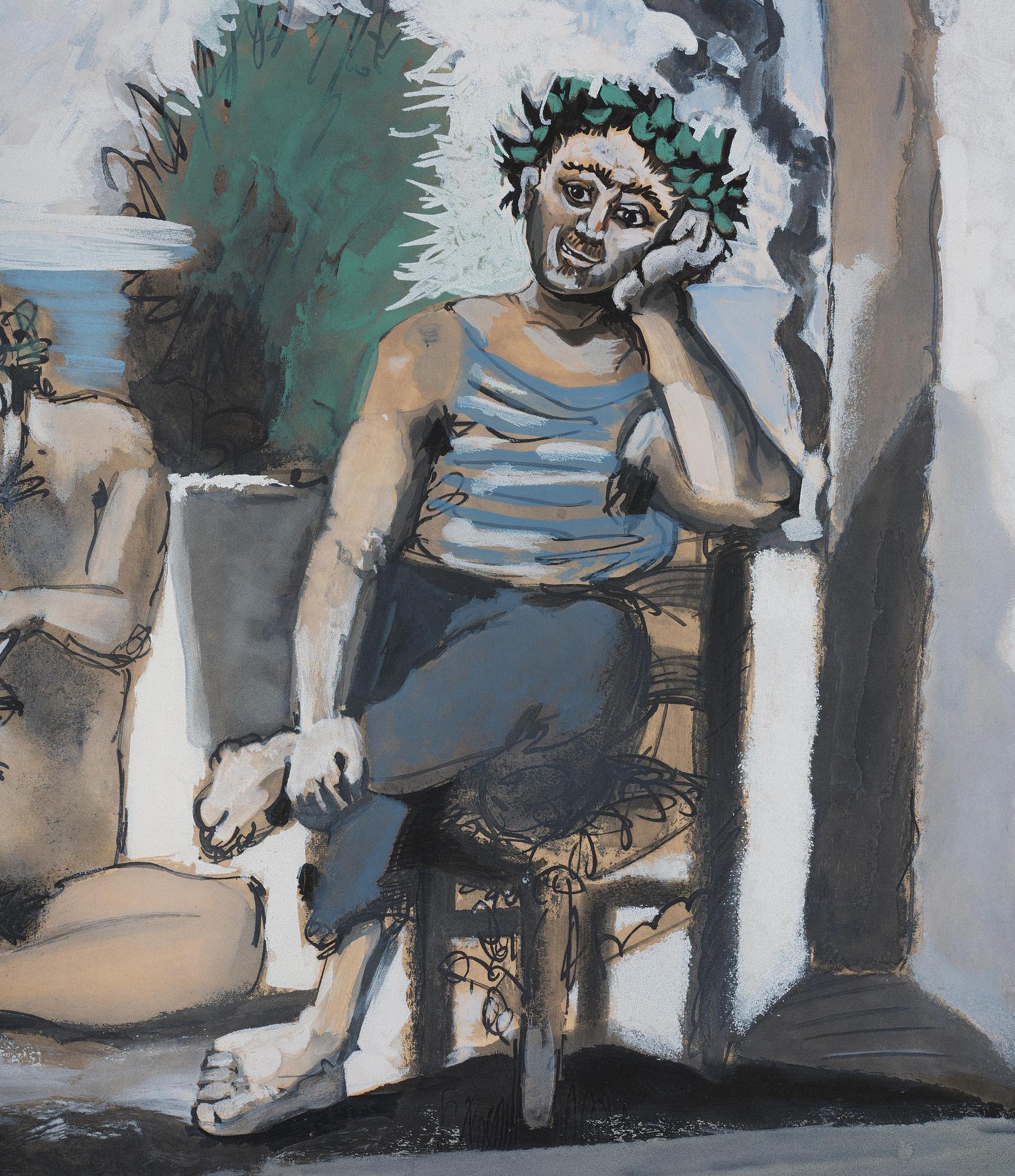 Pablo Picasso, after, "Bacchanale".