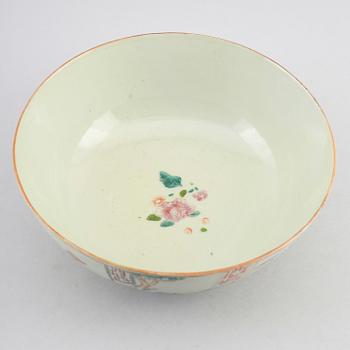SKÅL, porslin, Kina, Qianlong 1736-1795.
