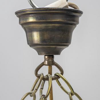 A ceiling lamp, probably France, 1920s-30s.