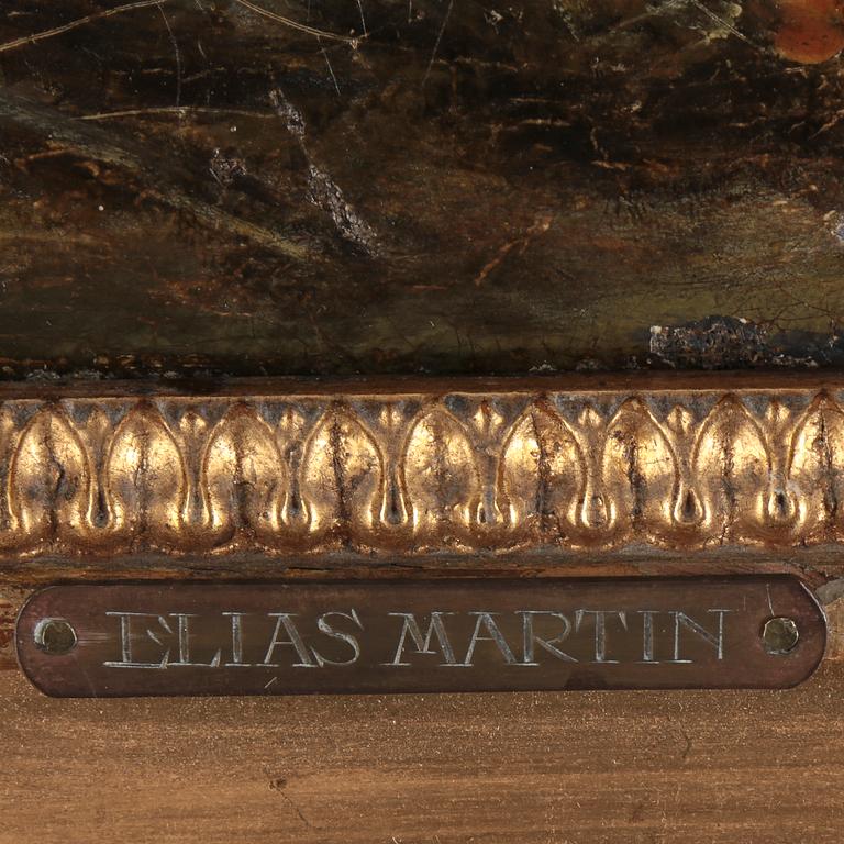 ELIAS MARTIN, olja på duk, ej signerad.