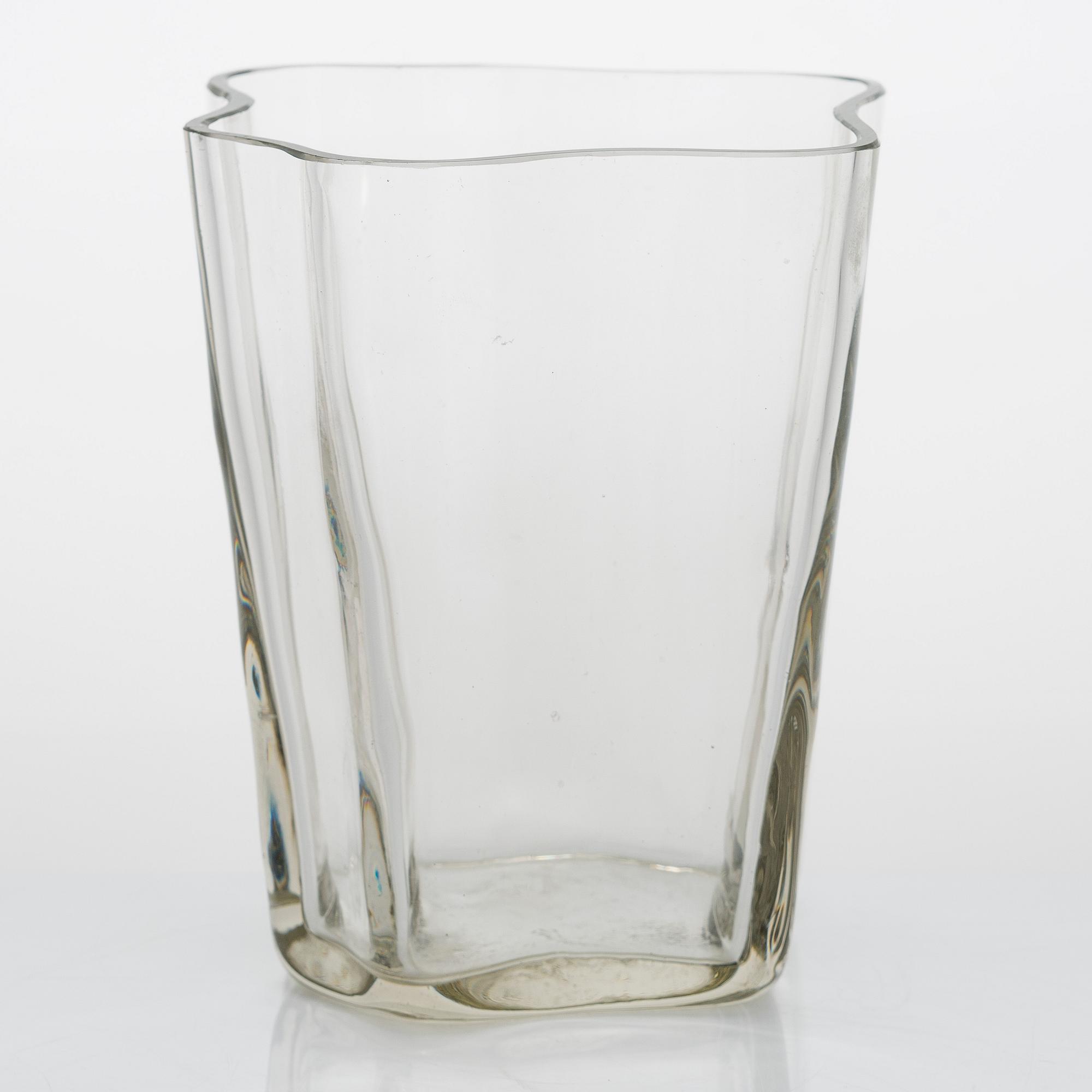 Alvar Aalto, en del av glasskulpturen, "Aalto-blomman", 3021-150, Iittala 1950-tal.