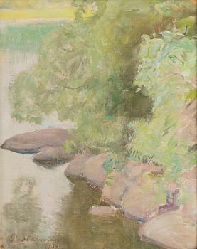 PEKKA HALONEN, SUMMER LANDSCAPE.