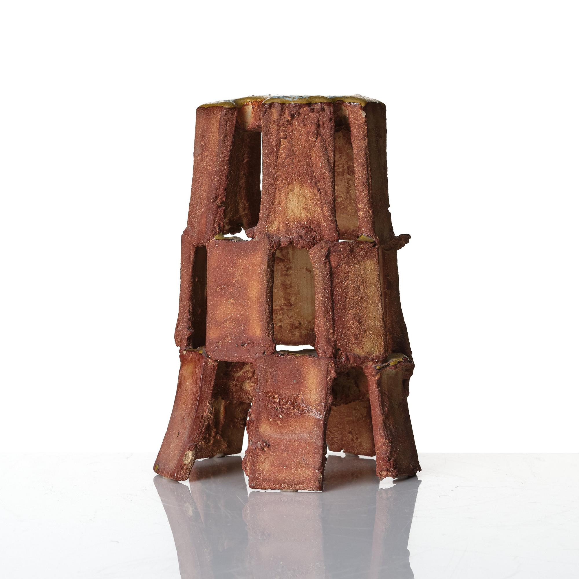Anders Bruno Liljefors, skulptur, Gustavsbergs studio, sannolikt 1950-tal.