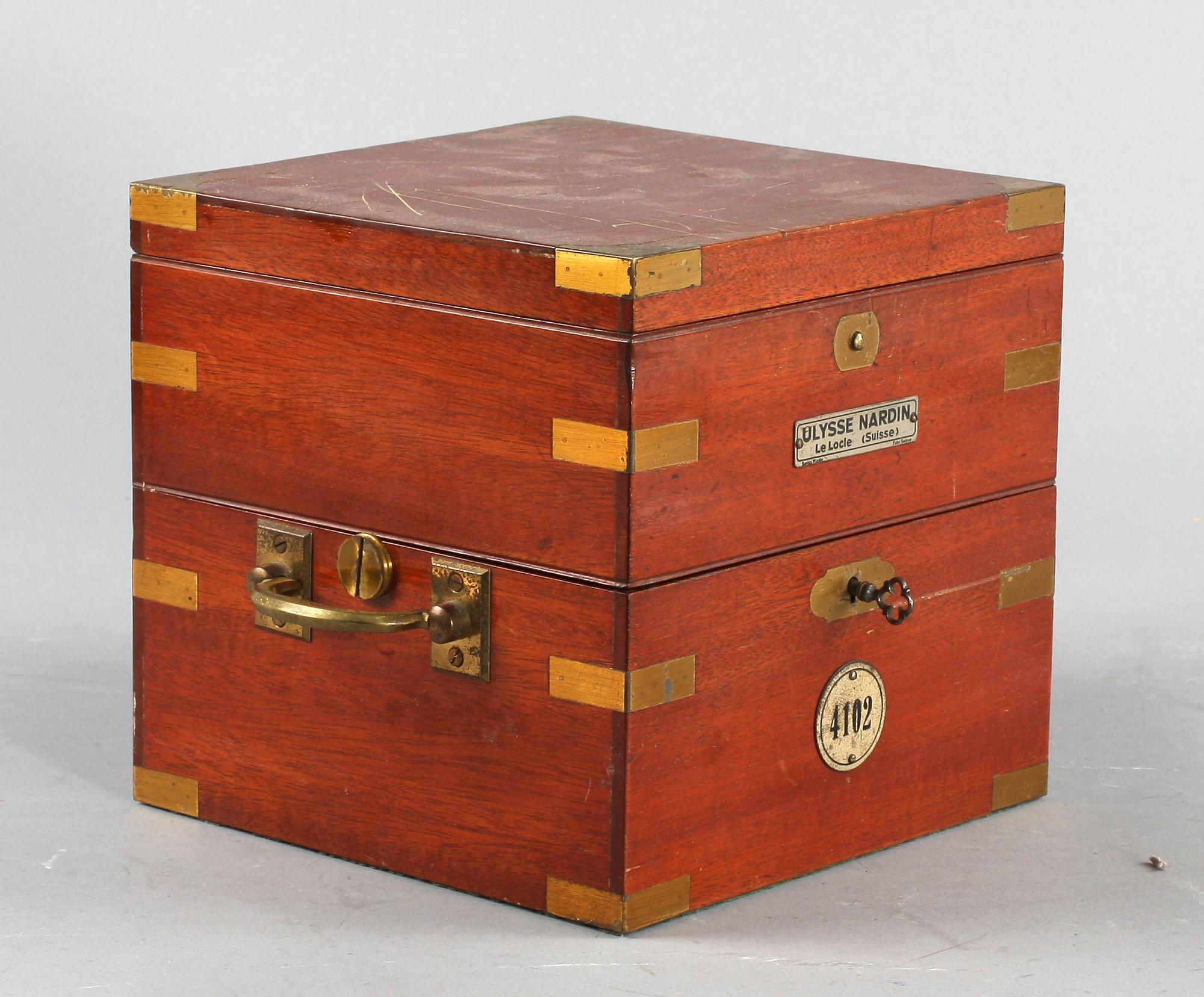 SKEPPSKRONOMETER. Ulysse Nardin, Nr 4102.