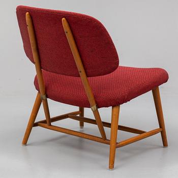 ALF SVENSSON, a 'Teve' easy chair, Alf Svensson, Studio Bra Bohag Ljungs Industrier AB, Malmö, Mid 20th century.