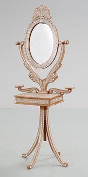 TOILETTSPEGEL, orientalisk stil, 1900-tal.