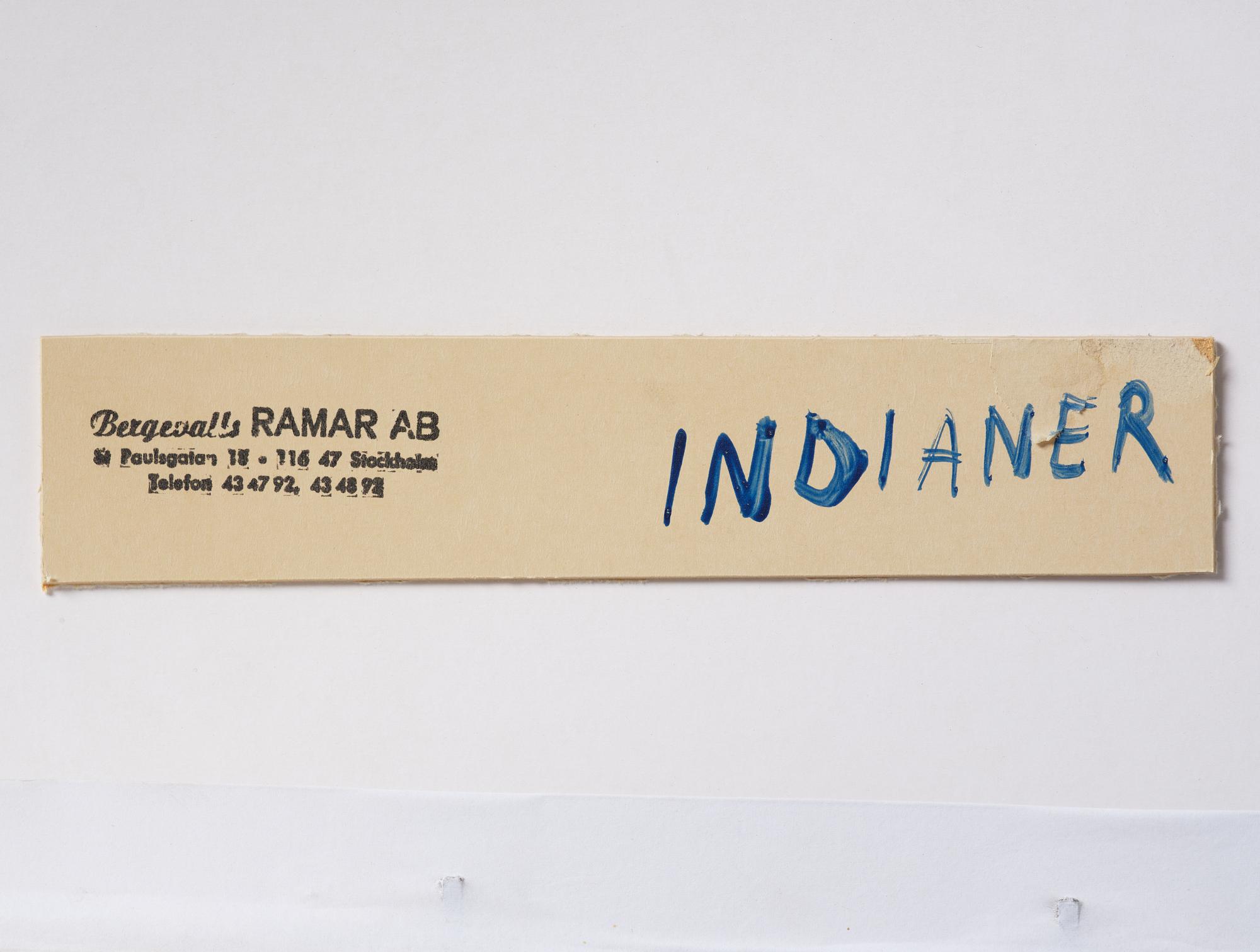 Jan Håfström, "Indianer".