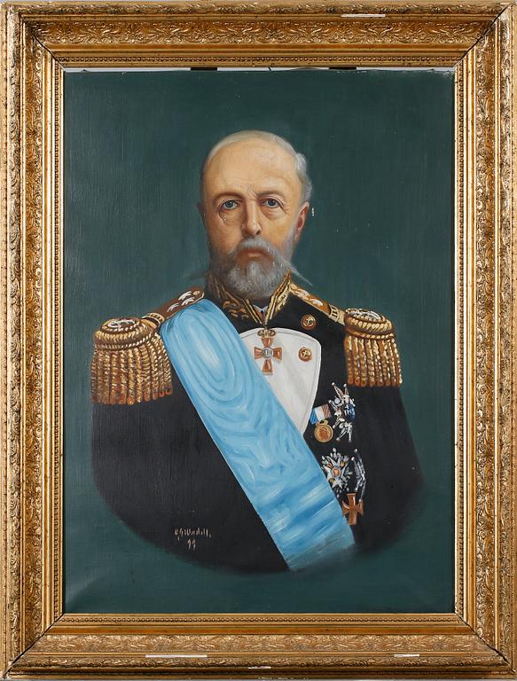 CARL GABRIEL WADELL, olja på duk, signerad och daterad -99?.