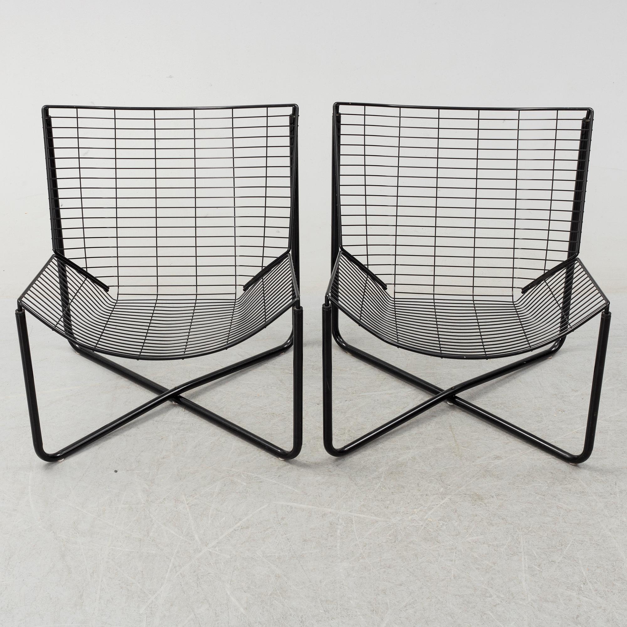 A pair of 'Järpen' easy chairs by Niels Gammelgaard for IKEA.