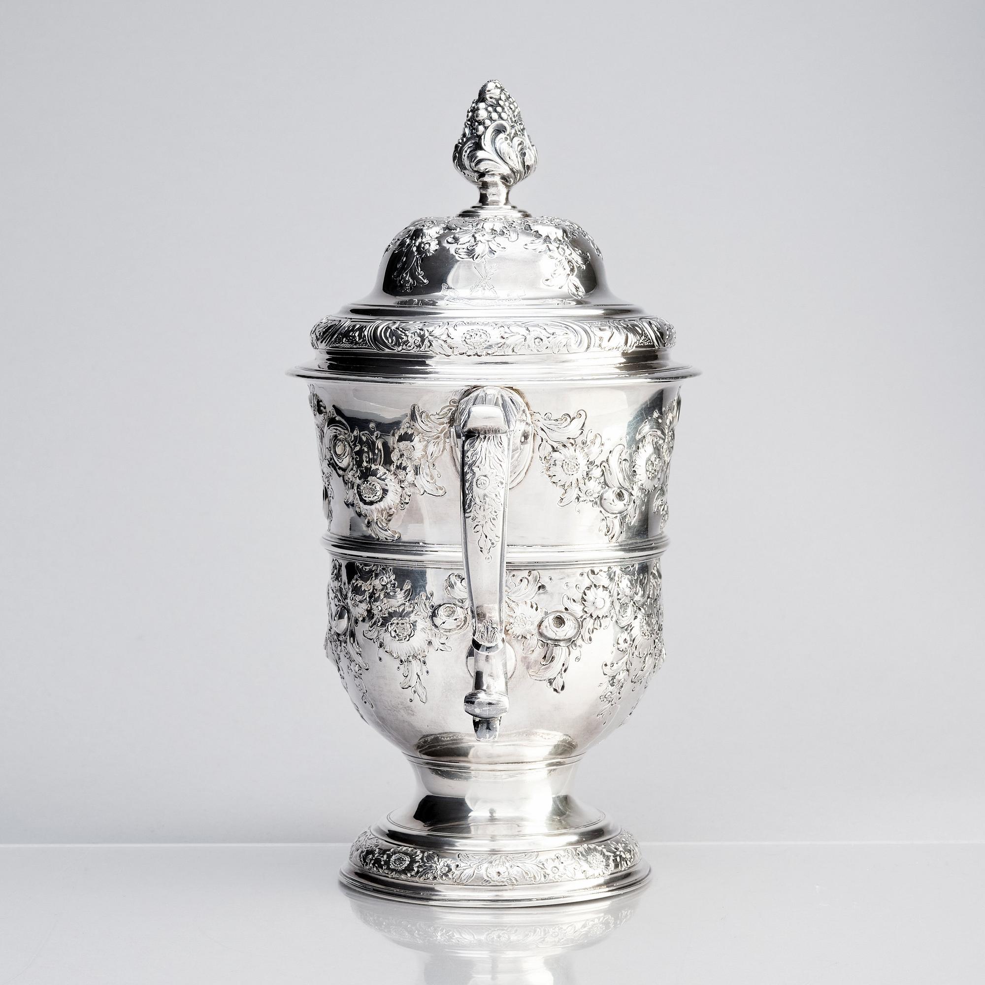 An English silver Grace Cup, mark of Thomas Whipham, London 1752.