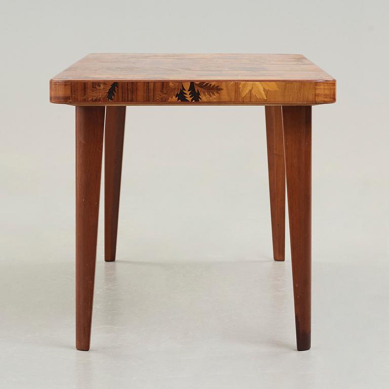 Carl Malmsten, a table "The Hunter" (Jägaren), Sweden 1938.