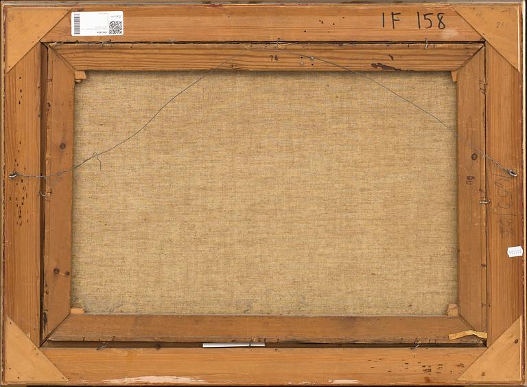 AXEL HJALMAR LINDQVIST, oil on canvas signed.