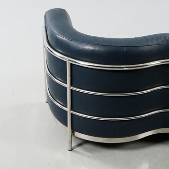 A sofa by Jonathan de Pas, Donato D Urbino & Paolo Lomazotti for Zanotta, model launched in 1985.