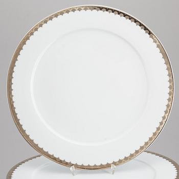 A Sigvard Bernadotte  service, Millenium design, 2000. (175 porcelain pieces and 96 cutlery pieces).