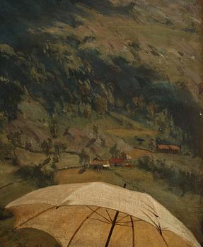 Hans Dahl, Modellen och konstnären.