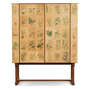 254. Josef Frank, a Swedish Modern "Flora" cabinet, Svenskt Tenn, ca 1940, model 852.