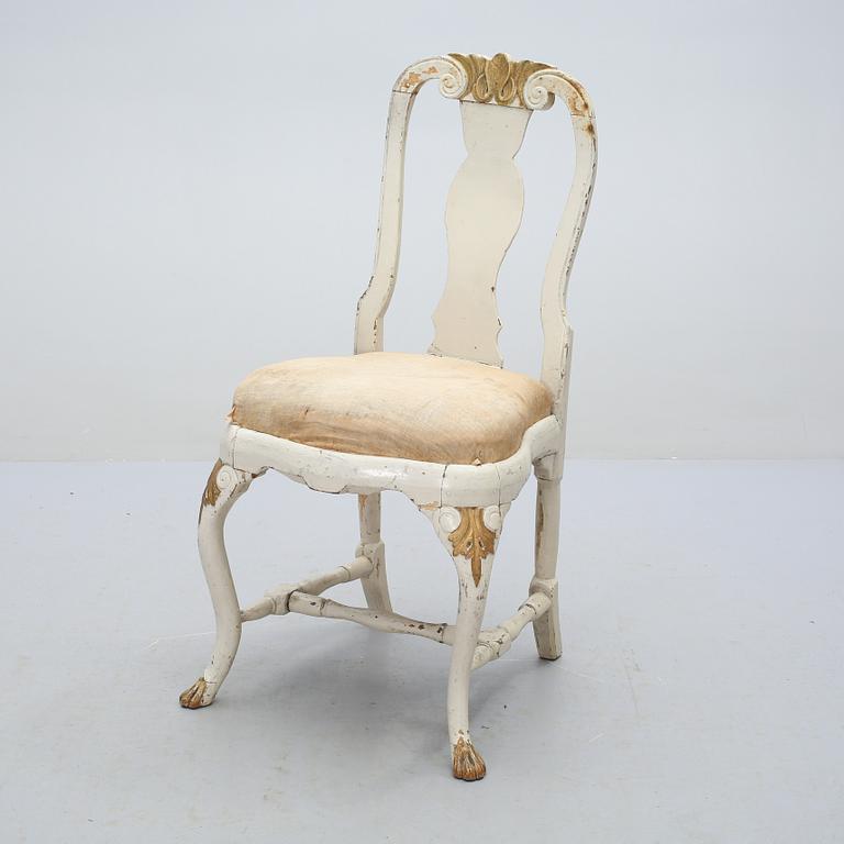STOL, senbarock, 1700-tal.