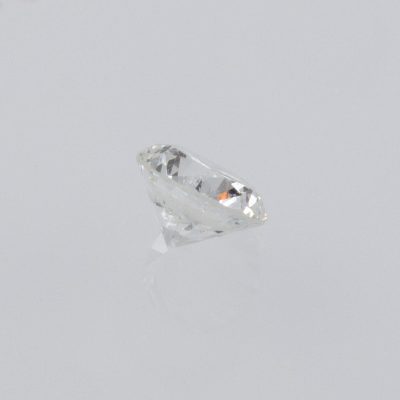 DIAMANTER, 10 st, oinfattade, briljantslipade, 1.00 ct enligt certifikat.