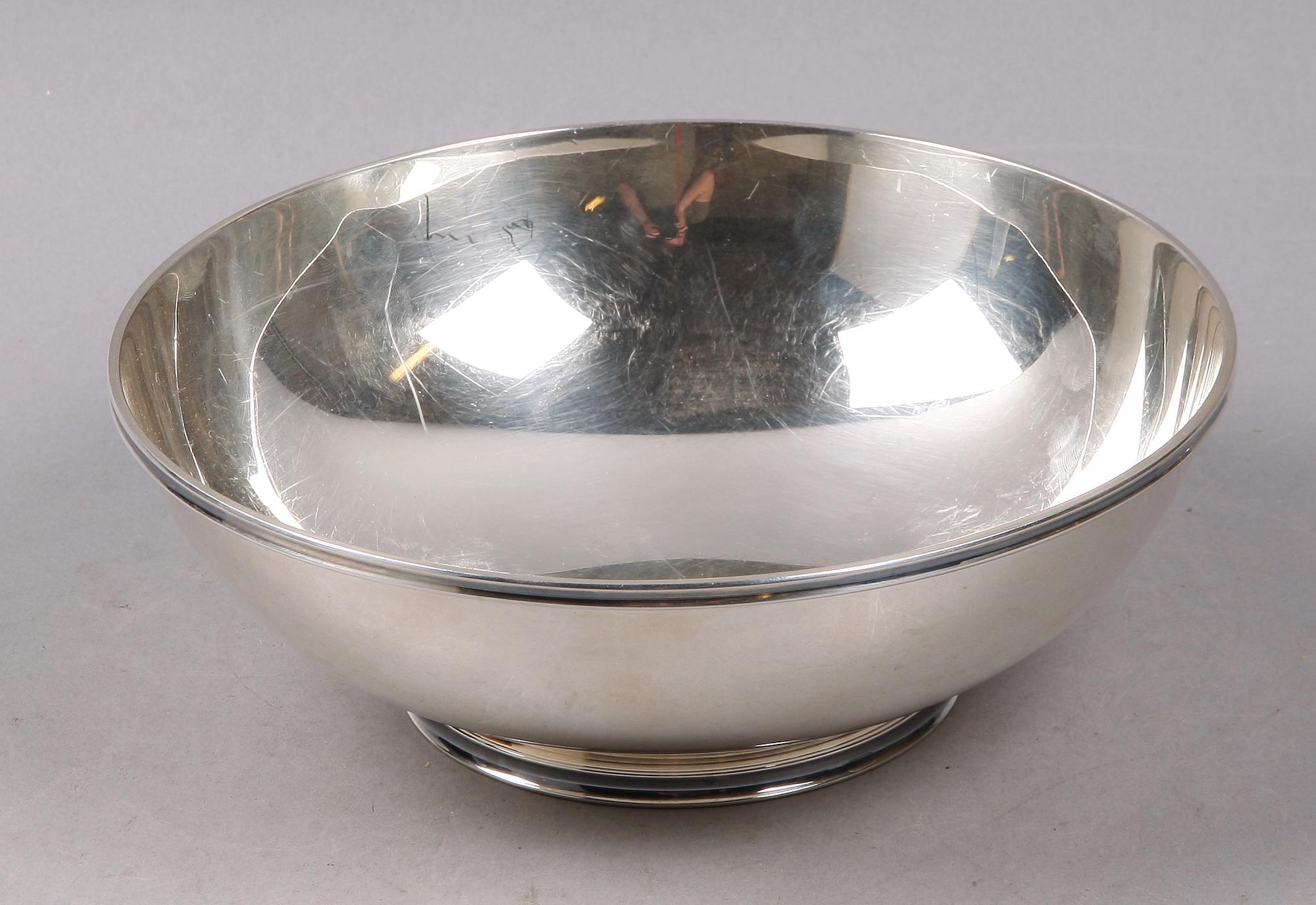 SKÅL, silver, GAB 1963. Vikt 450 gram.