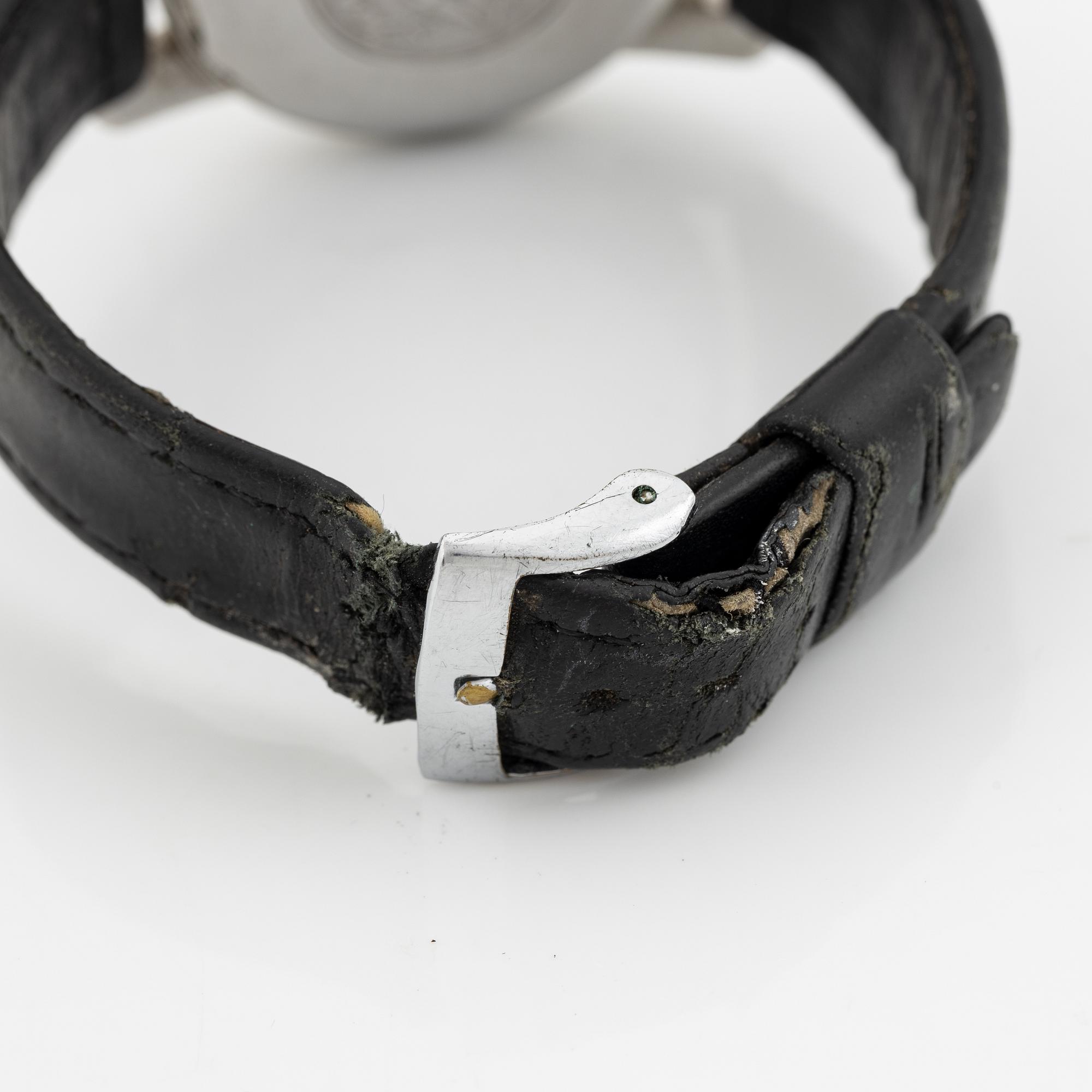 Enicar, Sherpa, Date, wristwatch, 34,5 mm.