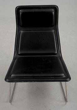 FÅTÖLJ, "Low Pad", Jasper Morrison för Cappelini, Italien.