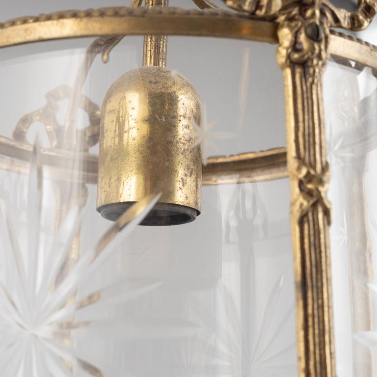 A ceiling lamp, mid-20th Century.