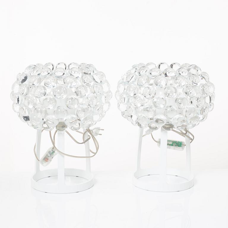 Patricia Urquiola & Eliana Gerotto, bordslampor, ett par, "Caboche Piccola", Foscarini, Italien, efter 2005.