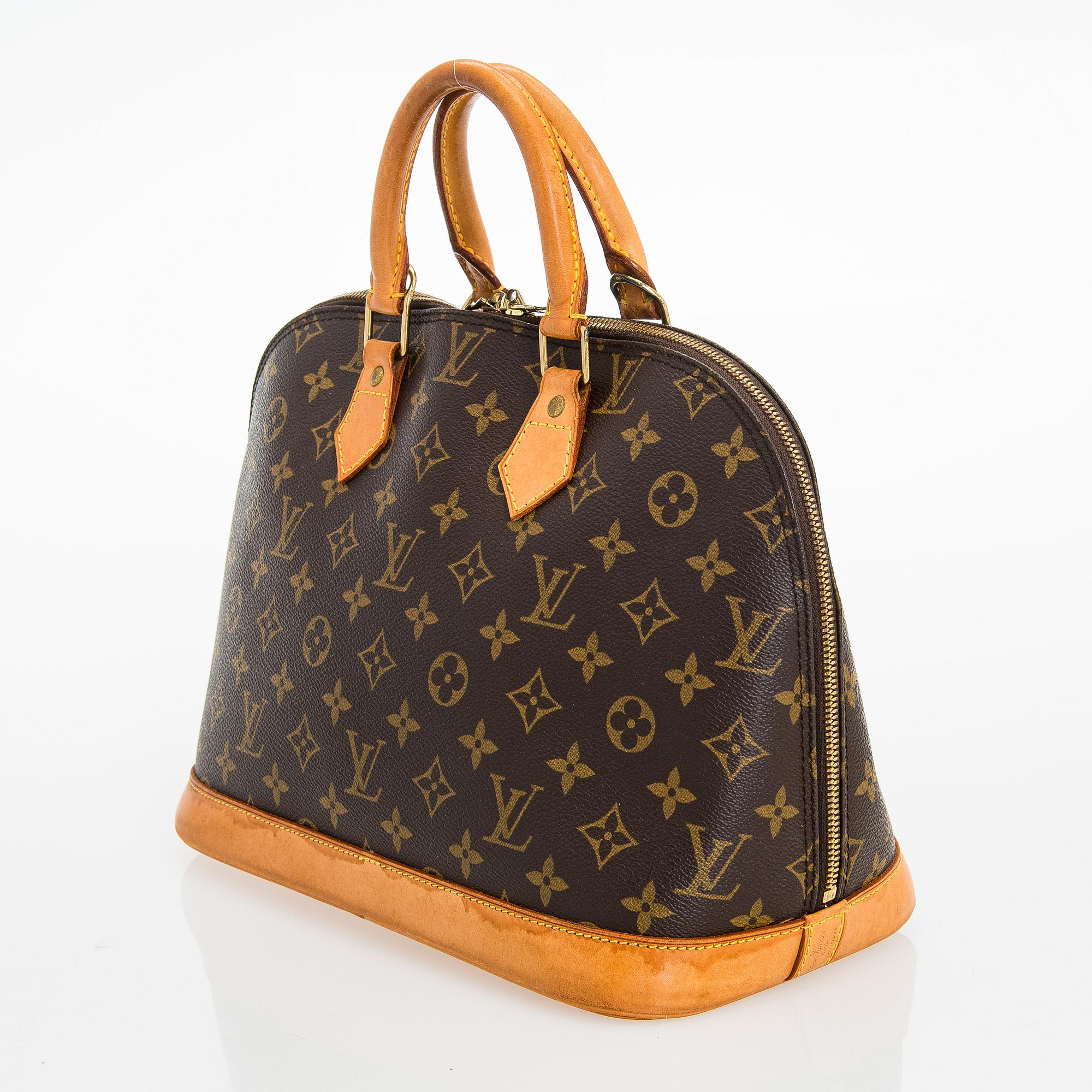 Louis Vuitton, A Monogram Canvas 'Alma' Handbag.