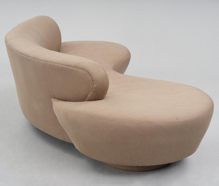 Vladimir Kagan, a "Serpentine" sofa, Directional, USA, 1970s-80s.