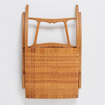 Hans J. Wegner, fåtölj, modell "512", Johannes Hansen, Köpenhamn 1950/60-tal.