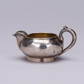 GRÄDDSNÄCKA, silver, Moskva 1893. Vikt 91 g.