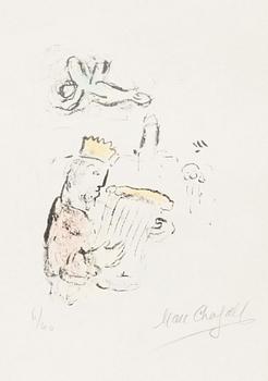261. Marc Chagall, "Le roi David".