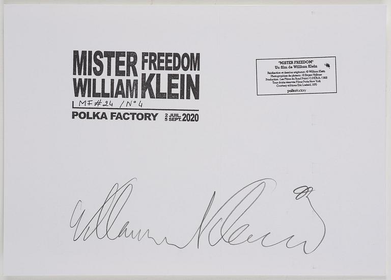 William Klein, ”Mister Freedom koffert - full set edition”, 2020.