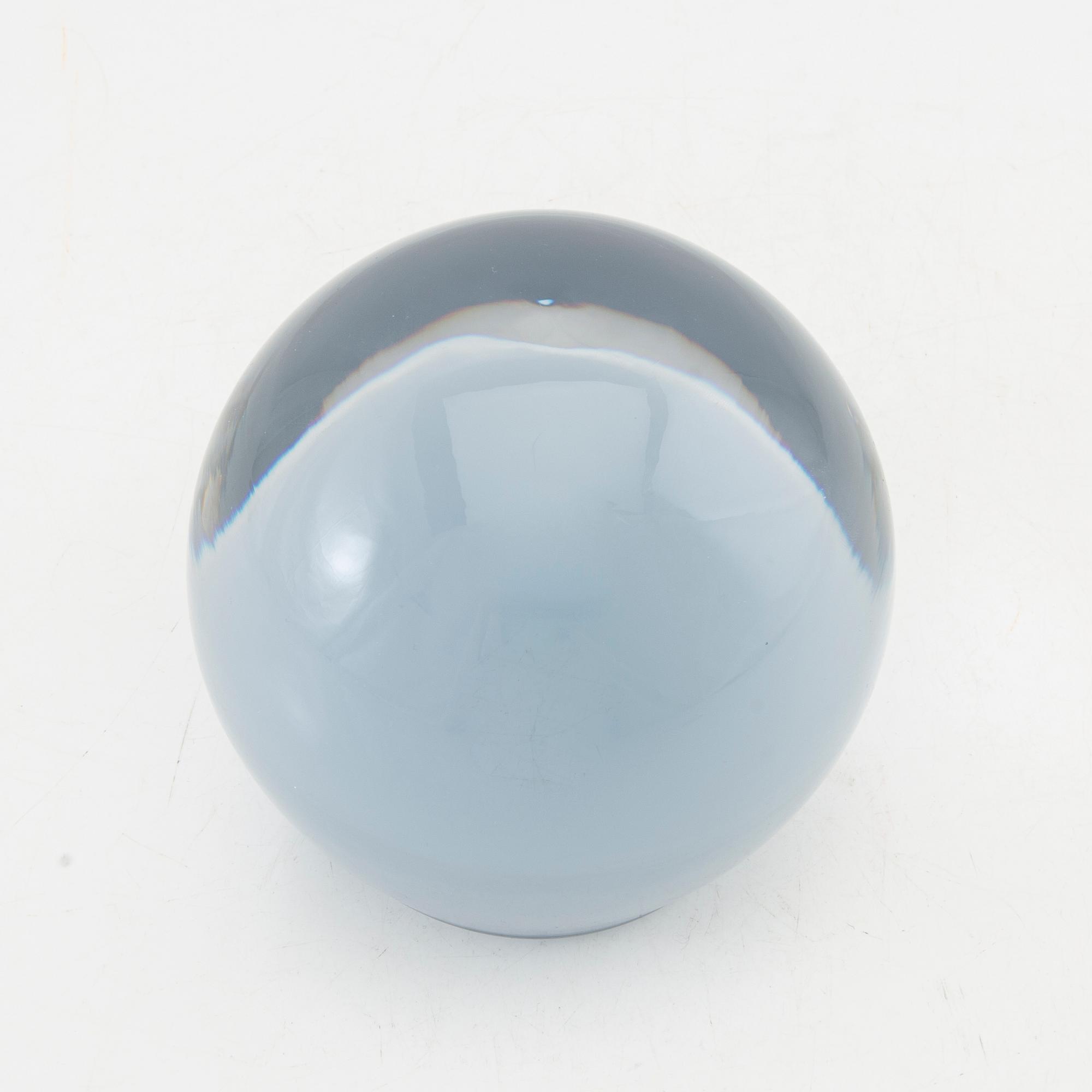 Berit Johansson, unsigned glass sculpture.